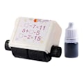 Miniatyrbillede 2 af 5: Additions- og subtraktionsmatematik-stempel Arithmetisk værktøj Rulle 1-20 Talundervisningsstempel Rullestempel til hjemmet, skole, børnehave - WELLNGS