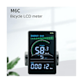 Pikkukuva 3 / 5: M6C sähköpyörän LCD-näyttömittari 24V-60V E-skootterin LCD-paneeli värillinen näyttö USB:llä Mountain-WELLNGS:lle