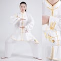 Pikkukuva 1 / 5: Tai Chi -asu, kamppailulajivaatteet, harjoitusasu, wushu kung fu -vaatteet, kolmiosainen setti - WELLNGS 3 XXL