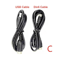 Miniatyrbilde 3 av 3: 1 stk Din6-USB-kabeladapter for Thrustmaster Th8a-tilkobling Passer til Tssh Tssh+/ Present-WELLNGS 1 set