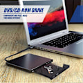 Miniatyrbillede 2 af 5: Universal Bil USB 2.0 Bærbar Ekstern Ultra Hurtig CD-ROM DVD Afspiller Drev Bil Disk Support til La-WELLNGS