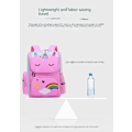 Miniatyrbild 9 av 10: Ryggsäck för lågstadiet med enhörning 3D tecknad skolväska barn ny barnryggsäck flicka pojke söt regnbåge Mochila Escolar-WELLNGS pinks