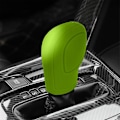 Miniatyrbild 4 av 5: Växelspaksknoppsskydd för bil, elastiskt silikonskydd för automatisk växelspak, universellt halkfritt skydd för växelspaksknopp - WELLNGS Green