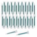 Miniatyrbillede 1 af 5: 40 stk. Epoxy Blandemundstykke Elektrostatisk Blandemundstykke Spids 50ml/1.7oz (1:1/1:2 Ratio) 16-WELLNGS