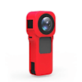 Miniatyrbild 4 av 4: PULUZ Silikonskyddsfodral med linsskydd Kompatibelt med Insta360 One RS 1-tums 360 Edition-WELLNGS Red