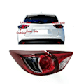 Miniatyrbillede 1 af 5: Passer til Kompatibel med Mazda CX5 CX-5 2013 2014 2015 2016 Baglygte Baglygte Bremselys Stop Blinklys Lampe Baglygte Samling -WELLNGS Left Inner side