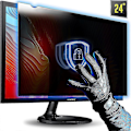 Miniatyrbillede 1 af 5: 24 tommer Computer Privacy Screen Filter til 16:9 Widescreen Computerskærm - Antirefleks - Anti-ridse Beskyttelsesfilm til Data -WELLNGS