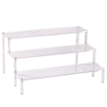 Miniatyrbillede 1 af 10: Akryl Display Stativ 3 Tier Riser Display Hylde Showcase til Action Figurer Cupcakes Dessert Candy Treat Display-WELLNGS 20