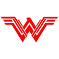 Pikkukuva 1 / 5: Wonder Woman -elokuvan logon heijastava auton korin ja ikkunoiden tarra Red