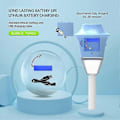 Miniatyrbild 4 av 5: Automatisk Bubbelmaskin med Ställ, Ljus & Musik - 20 000+ Bubblor Utomhus Bubbelblåsare för Barn, Småbarn, Bröllop & Födelsedagsfester - WELLNGS Bundle