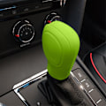 Miniatyrbild 1 av 5: Växelspaksknoppsskydd för bil, elastiskt silikonskydd för automatisk växelspak, universellt halkfritt skydd för växelspaksknopp - WELLNGS Green
