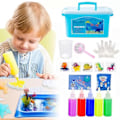 Miniatyrbilde 1 av 5: Barn DIY Fe-Magi Vann-Elf Havform 3D Håndlaget Kit Vannfe-Gel Leke Sett Håndverk Utdanningsleketøy Gave - WELLNGS 5 colors