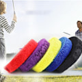 Miniatyrbild 2 av 5: Racket Grip Tape Enfärgad Svettabsorberande Långvarig Badmintonracket Grip Band för Sport-WELLNGS Orange