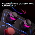 Miniatyrbillede 2 af 5: PXN CB1 Sim Racing Knapperboks med RGB-belysning, 30 Programmerbare Knapper til Truck- og Racingspil - WELLNGS