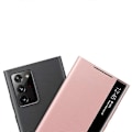 Miniatyrbilde 3 av 5: Passer for Samsung Mirror Smart View Flip Cover Ingen Demontering Besvarende Beskyttelsesdeksel Galaxy Note 20 / Note20 Ultra 5G Mobiltelefon - WELLNGS Rose gold For Note 20 Ultra