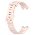 Miniatyrbilde 3 av 5: Kompatibel med Huawei Band 8 Silikonreim Vanntett Myk Klokkereim - WELLNGS Light pink Type K Huawei Band 8