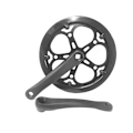 Miniatyrbillede 1 af 5: Bike Folding Cykelkrank 52T 170Mm Cykelkrank Sæt Tandplade Enkeltgearscykel Diamant Hul S-WELLNGS