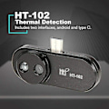Miniatyrbild 4 av 5: Flir One Pro Mobiltelefon Termisk Bildkamera Infraröd Bildbehandlare Ht 102 för Iphone Ipad Ios Android Otg Funktioner Termisk Instrum-WELLNGS