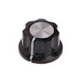 Miniatyrbild 2 av 4: 5 st Mf-a01 Potentationsratt-knapp Innerdiameter 6mm Rotationsbrytare Bakelit Wh118 Wx050-WELLNGS