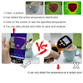 Miniatyrbilde 5 av 5: Flir One Pro Mobiltelefon Termisk Kamera Infrarød Kamera Ht 102 for Iphone Ipad Ios Android Otg Funksjoner Termisk Instrum-WELLNGS