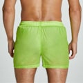 Miniatyrbilde 3 av 5: Menners gjennomsiktige badebukser | Menners gjennomsiktige shorts | Menners gjennomsiktige truser - WELLNGS Red XXL