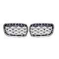 Miniatyrbilde 1 av 5: Sølvfarget frontgrill til X5 E70 / X6 E71 2008-2013 - WELLNGS 0 0