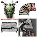 Miniatyrbild 2 av 5: Passar Kawasaki Ninja 500 SE NINJA400 ABS KRT version 2024 EX500 EX400 Motorcykel Radiator Galler Skydd Kylare Skydd - WELLNGS black