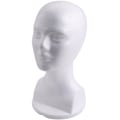 Miniatyrbilde 1 av 4: Styrofoam Mannequin Skumhode Briller Lue Parykk Display Stativ-WELLNGS