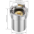 Miniatyrbillede 2 af 5: Case Pack 510 Gevindet Magnetisk Ring Adapter Multipak - WELLNGS