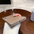 Miniatyrbild 4 av 5: Kompatibelt med OnePlus Nord CE4 Lite 5G Magnetiskt Skal Kompatibelt med MagSafe Frostat PC Telefonskal med Kameraskydd - WELLNGS Blue