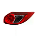 Miniatyrbillede 4 af 5: Passer til Kompatibel med Mazda CX5 CX-5 2013 2014 2015 2016 Baglygte Baglygte Bremselys Stop Blinklys Lampe Baglygte Samling -WELLNGS Left Inner side