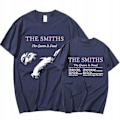 Miniatyrbilde 1 av 3: The Smiths trykte sommer-T-skjorte \"The Queen Is Dead\" - uformell bomulls-T-skjorte - WELLNGS 2XL