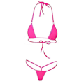 Miniatyrbillede 1 af 5: 2023 Ny Sexet Dame Micro Undertøj G-streng BH Micro Bikini Bikini Sæt Badetøj Nattøj-WELLNGS AS  picture  show3