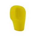 Miniatyrbild 2 av 5: Växelspaksknoppsskydd för bil, elastiskt silikonskydd för automatisk växelspak, universellt halkfritt skydd för växelspaksknopp - WELLNGS Yellow