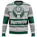 Miniatyrbillede 3 af 4: Bebetter Jagermeister Grim Jultrøje Trøje Mænds 3d Sweatshirt Topper Efterår og Vintertøj A-WELLNGS 2 4XL