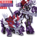 Miniatyrbilde 1 av 4: Transformasjonsbil Robotleker Tyrannosaurus Triceratops Optimus Prime Bumblebee-WELLNGS Triceratops