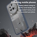 Miniatyrbilde 3 av 4: Fan Dun Series TPU Hybrid PC Frostet Telefondeksel - WELLNGS Blue For Nothing Phone 3a Pro