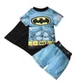 2-7 År Batman Gutter Cosplay topper T-skjorte + Shorts Sett-WELLNGS 3-4 Years