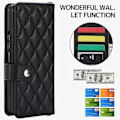 Miniatyrbillede 2 af 5: Kompatibel med Samsung Galaxy Z Fold 6 Wallet Case m/S Pen Holder, Stødsikkert Cover & Crossbody Strap-WELLNGS Purple