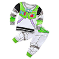 Miniatyrbild 2 av 5: Barnpyjamas för pojkar Toy Story Buzz Lightyear Woody pyjamas set pyjamas sovkläder set flera storlekar tillgängliga-WELLNGS Buzz Lightyear 6-12 Months