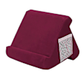 Pikkukuva 1 / 5: Pehmeä Tablet-tyyny, monikulmainen Ipad-teline verkko-taskulla - WELLNGS Red Wine