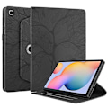 Pikkukuva 1 / 5: Uusi pyörivä Samsung-kotelo Galaxy Tab S6 Lite 2022/2020 10,4 tuuman SM-P610/P613/P615/P619-360 astetta - WELLNGS Black