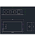 Miniatyrbillede 3 af 5: Dc 0-10v Dimmer Switch Serieforbindelig Synkroniseringscontroller Drejeknap Til/fra for 0/1-10v Dæmpbare Led-drivere El-WELLNGS