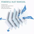 Miniatyrbillede 3 af 5: Instants Fabric Rust Remover - Blid og skånsom rengøringsmiddel til tøj, der ikke skader stoffet - WELLNGS 2pcs