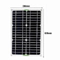 Miniatyrbillede 4 af 5: 180W Solpanel Kit 12V Batterioplader med 100A Controller til Båd RV-WELLNGS
