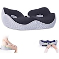 Miniatyrbilde 1 av 5: Komfort Memory Foam Sittepute - Ortopedisk Støtte for Smertelindring & Bedre Holdning, Ideell for Hjem, Kontor og Bil - WELLNGS