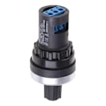 Miniatyrbillede 4 af 5: LA42DWQ-22 1K 2K 5K 10K Rotations Potentiometer Inverter Hastighedsregulator Inverter-WELLNGS 1K Ohm