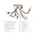 Miniatyrbillede 5 af 5: 3000W Elektrisk Cykel Controller System 48V-72V 60A Dobbelt Tilstand 18 Rør Sinus Bølge Controller - WELLNGS