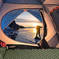 Miniatyrbild 3 av 5: Piao Ultralätt Sovsäckspåse med Inbyggd Kudde, Uppblåsbar Campingmadrass för Vandring, Resor och Trekking, Kompakt-WELLNGS