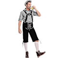 Miniatyrbillede 5 af 5: Halloween Kostumer 2024 M-XXL Stor Størrelse Tysk München Mænds Oktoberfest Tøj Uniform Mænds Sceneoptræden Tøj - WELLNGS z6 L